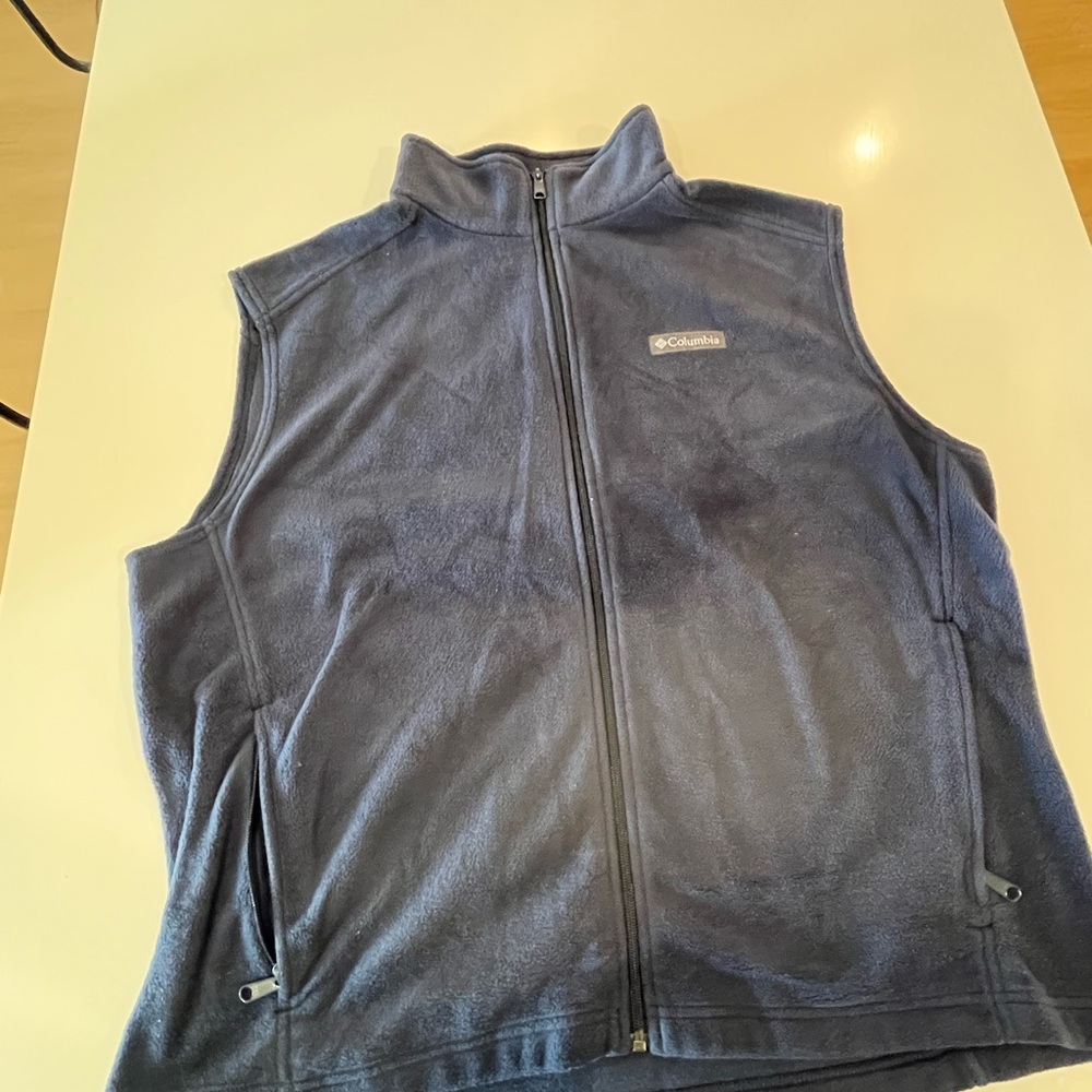 Columbia Navy Fleece Jacket